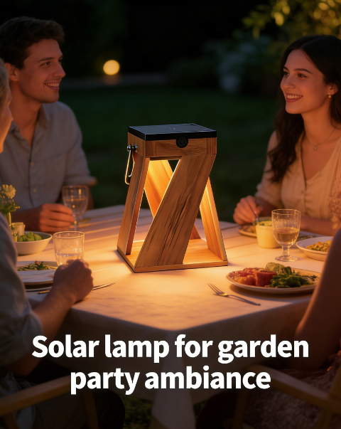 1826c4aabf6a819e393042516d146266 Detachable and rechargeable solar-powered wooden lamp