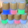 Bamboo Wooden Speaker with Light