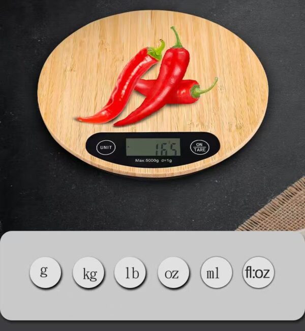 Bamboo Electronic Scale
