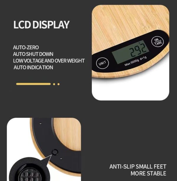 Bamboo Electronic Scale