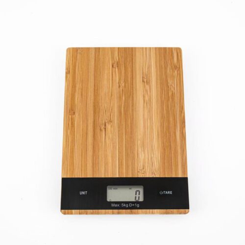 Bamboo electronic scale