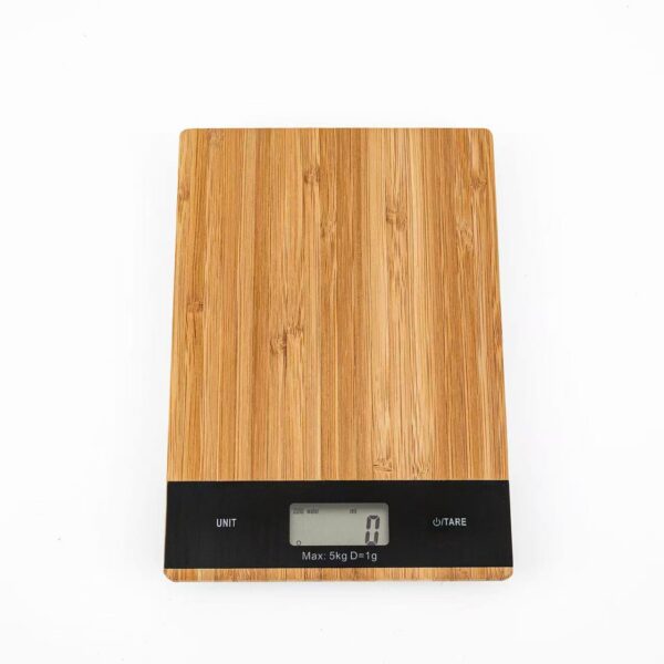 Bamboo electronic scale