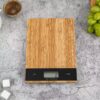 Bamboo electronic scale