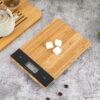 Bamboo electronic scale