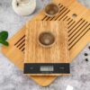 Bamboo electronic scale