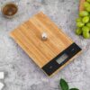 Bamboo electronic scale