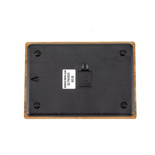 Bamboo electronic scale